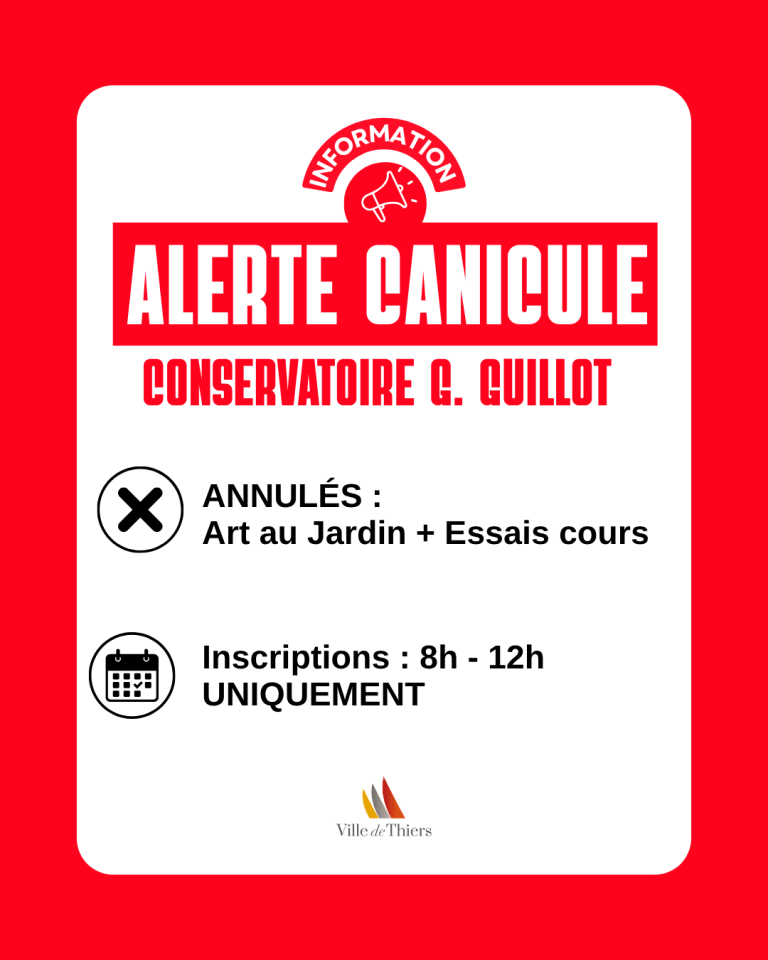 Canicule Conservatoire